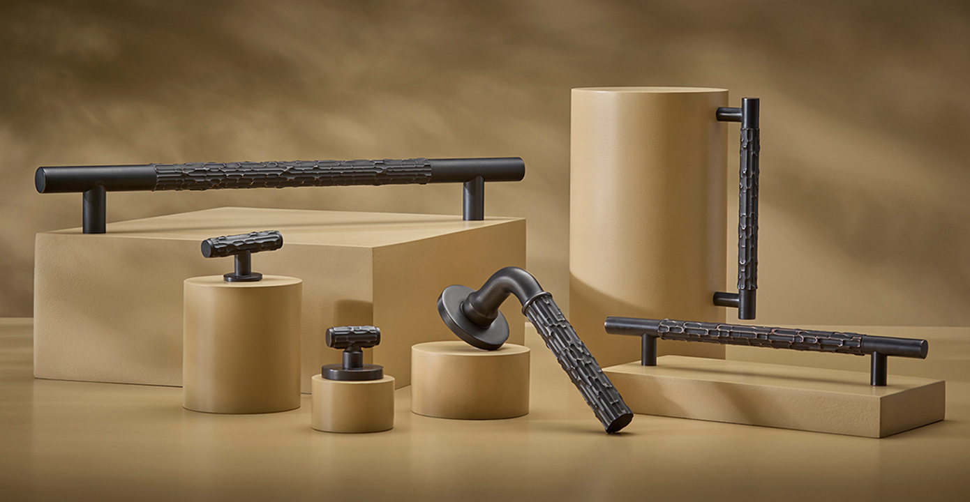 Luxury, statement architectural hardware