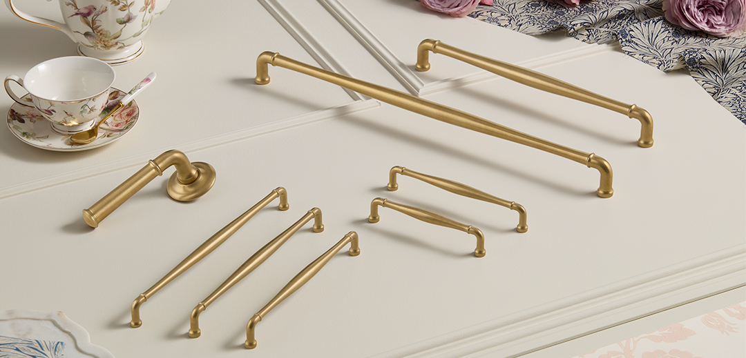 Luxury, statement architectural hardware