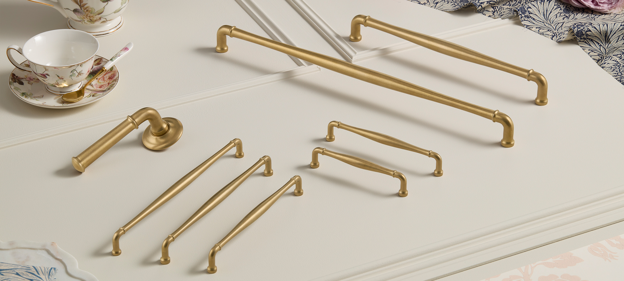 Luxury, statement architectural hardware