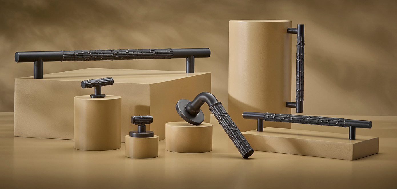 Luxury, statement architectural hardware