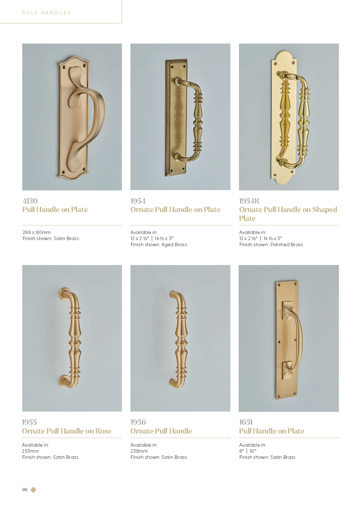 Pull Handles Brochure
