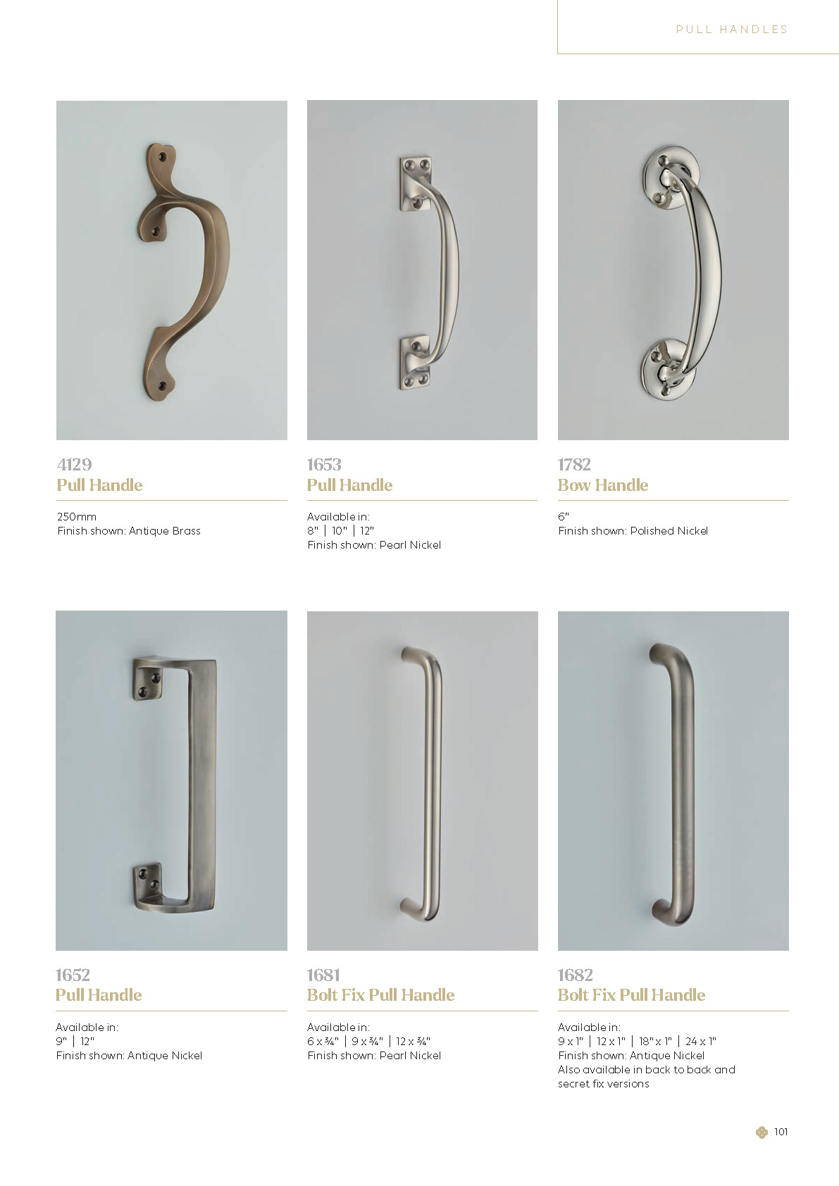 Pull Handles Brochure