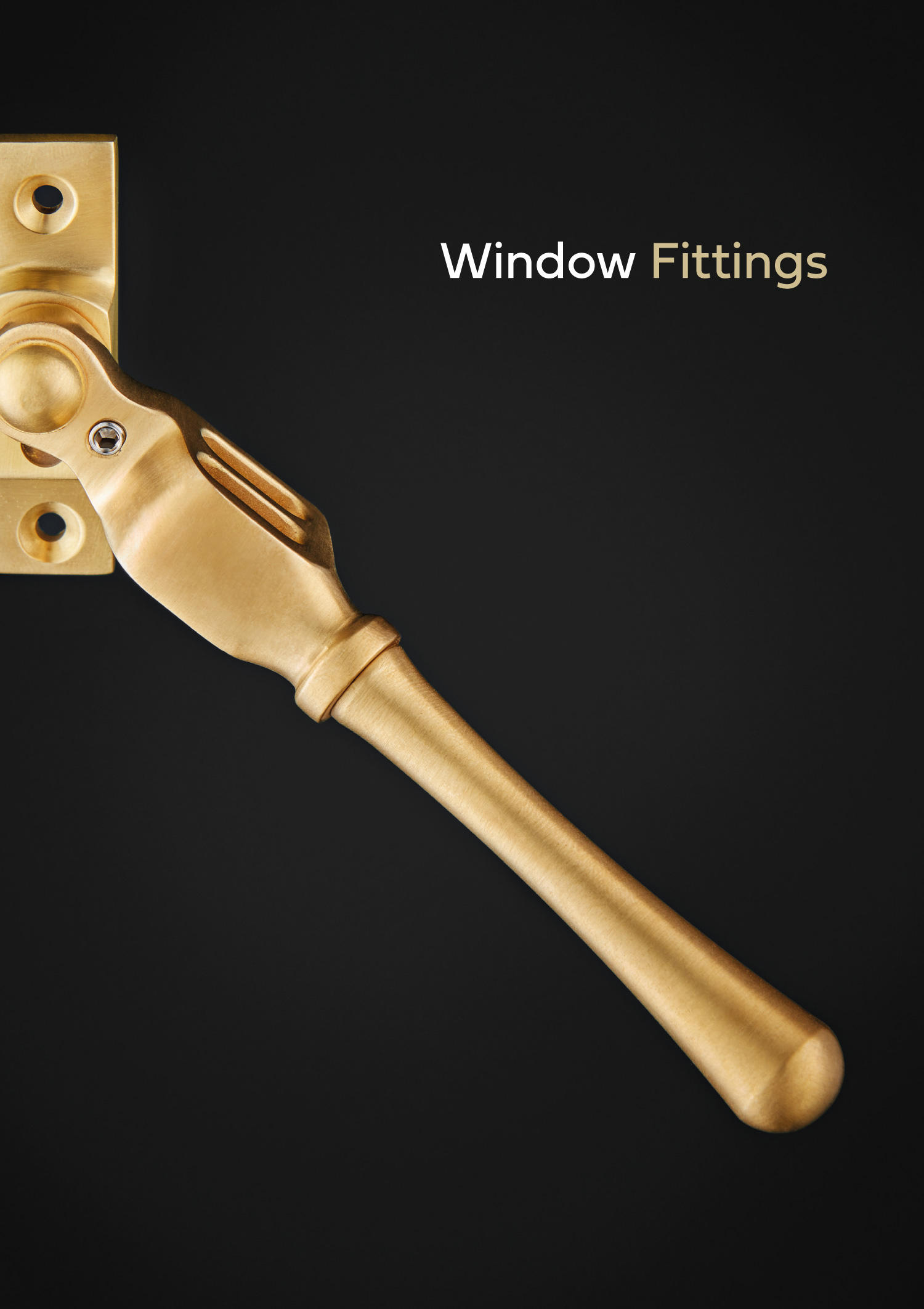 Window fittings brochure by Croft