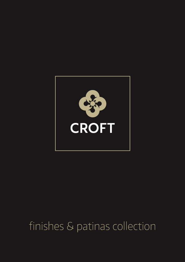 Finishes and patinas brochure by Croft