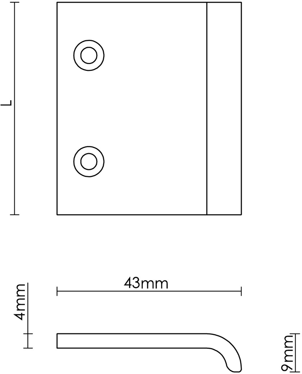 Arc Top Fix Edge Pull