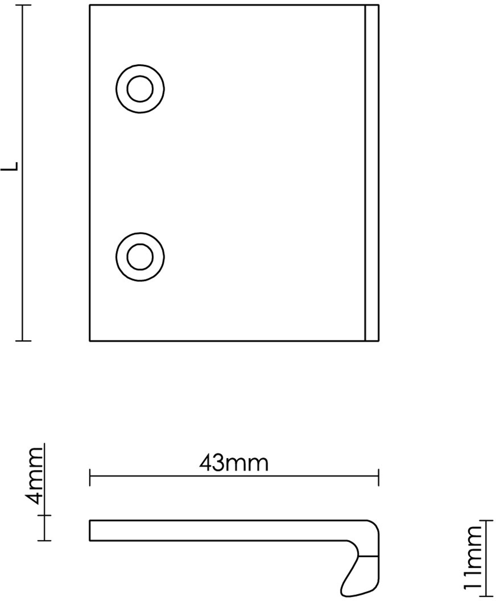 Moderne Top Fix Edge Pull