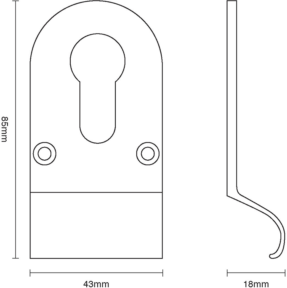 Cylinder Pull – Euro Profile