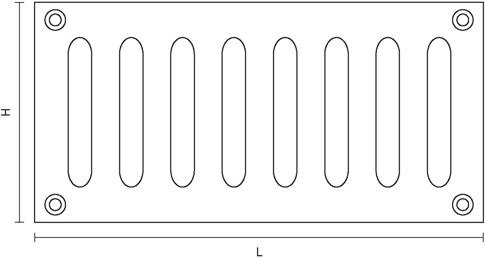 Slotted Ventilator