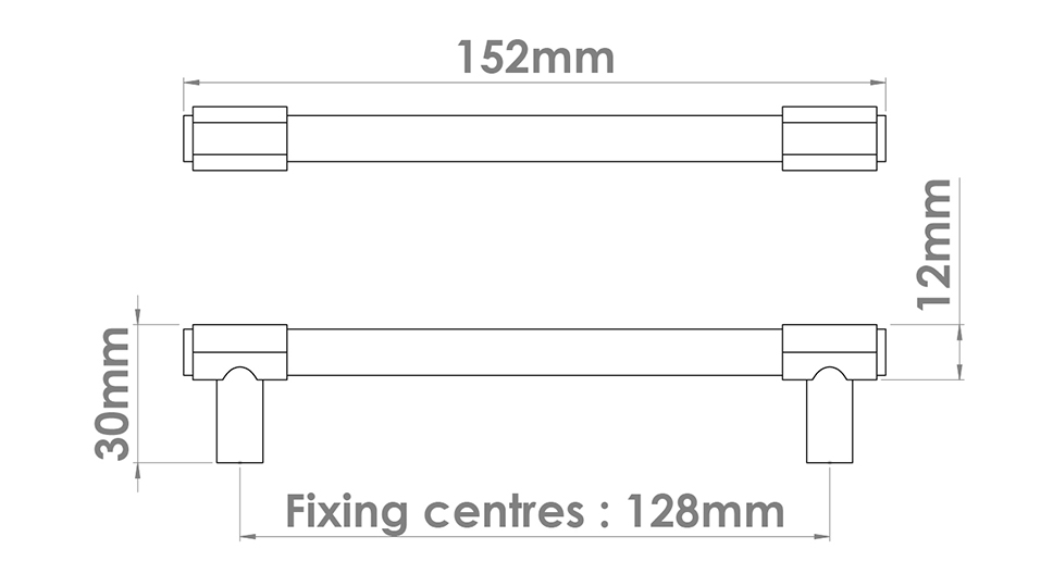 Fusion Cabinet Handle