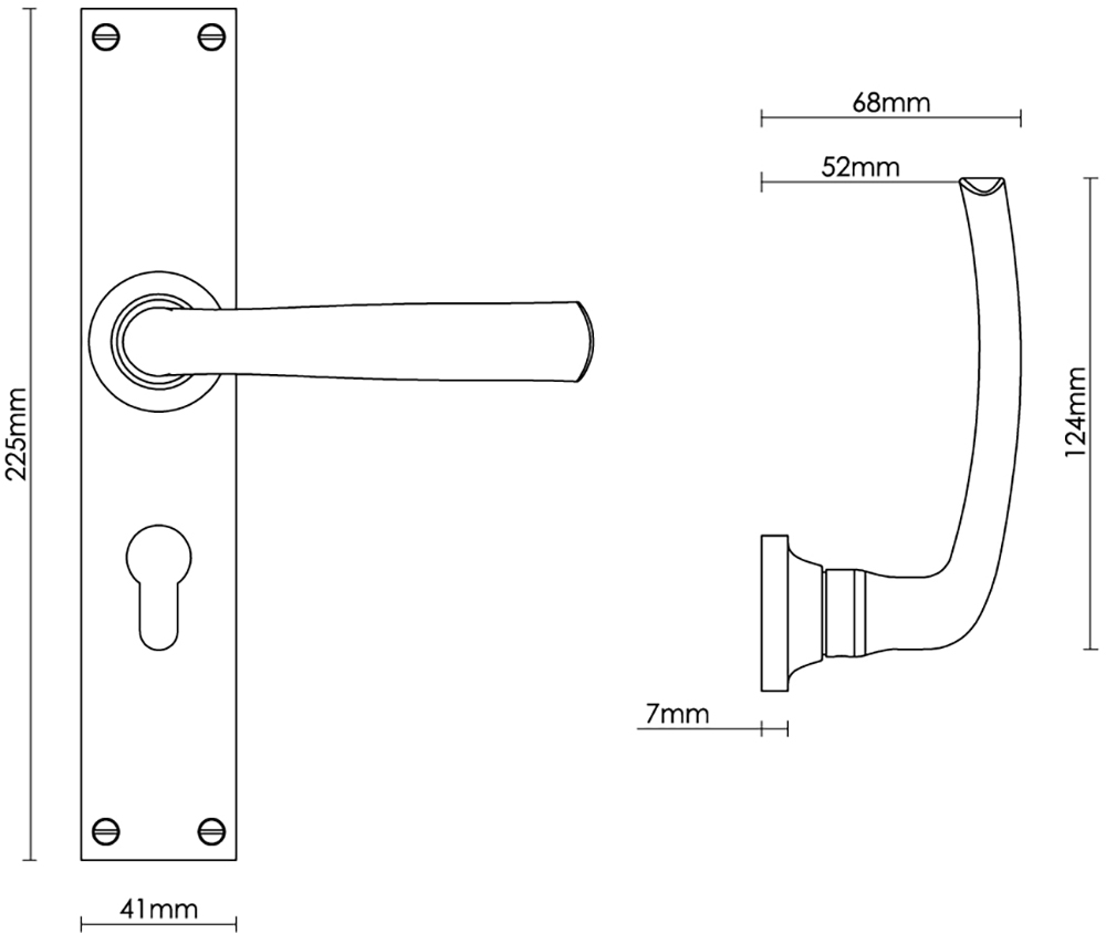 Floe Multipoint Door Handle
