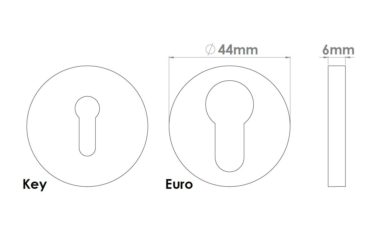 Round Plain Escutcheon