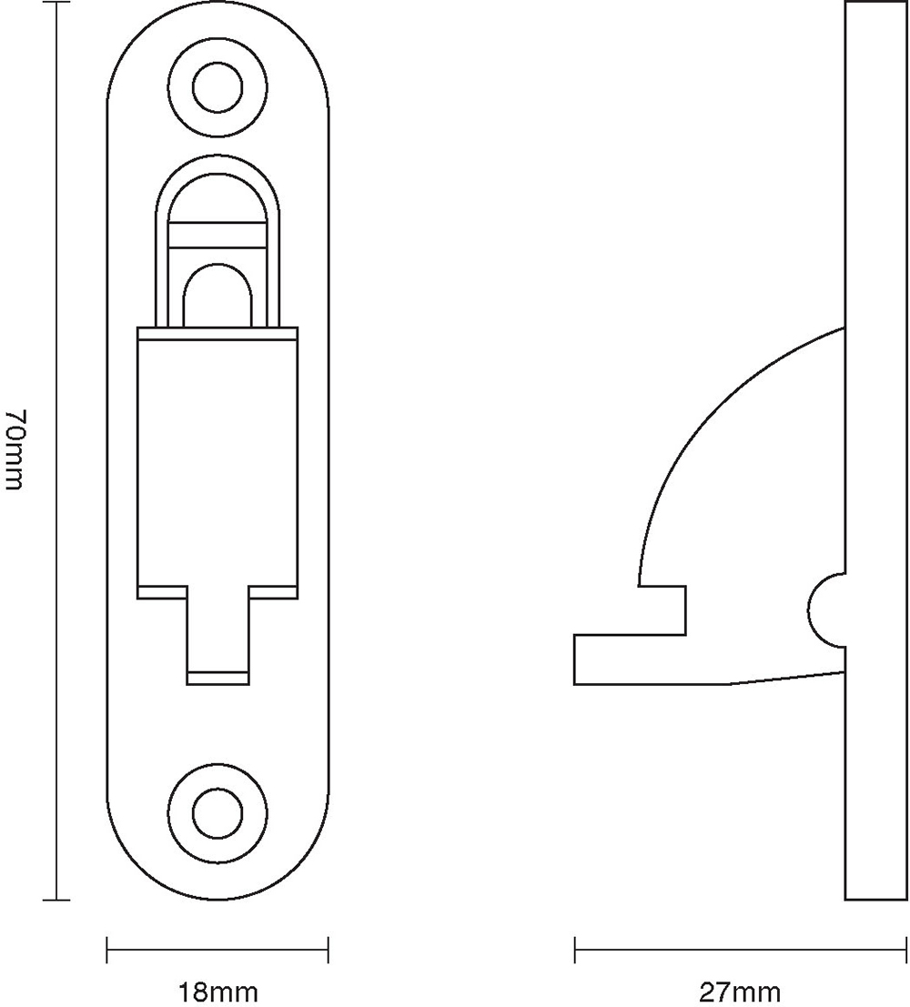 Weekes Sash Stop – Round Ends