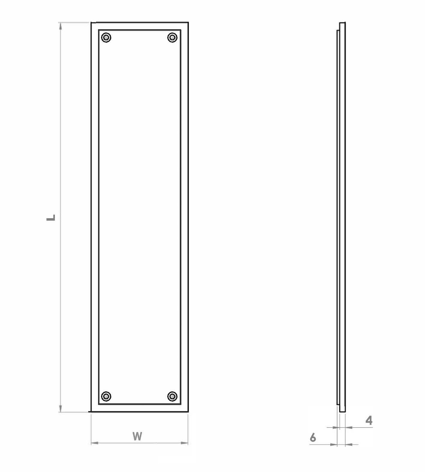 Push Plate