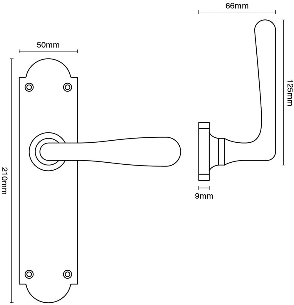 Elegance Lever Lock