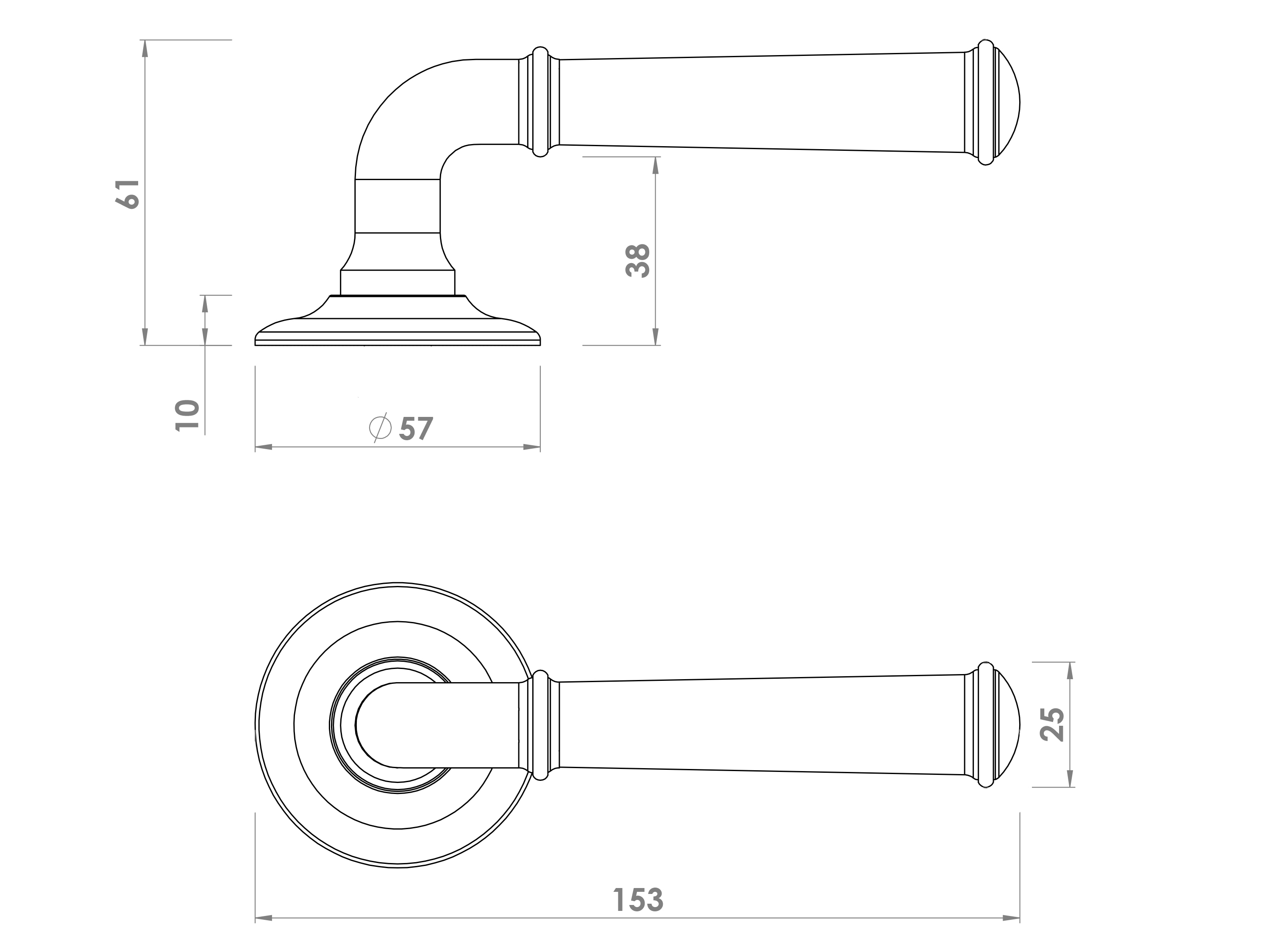Kingsmere Lever on Arc Covered Rose