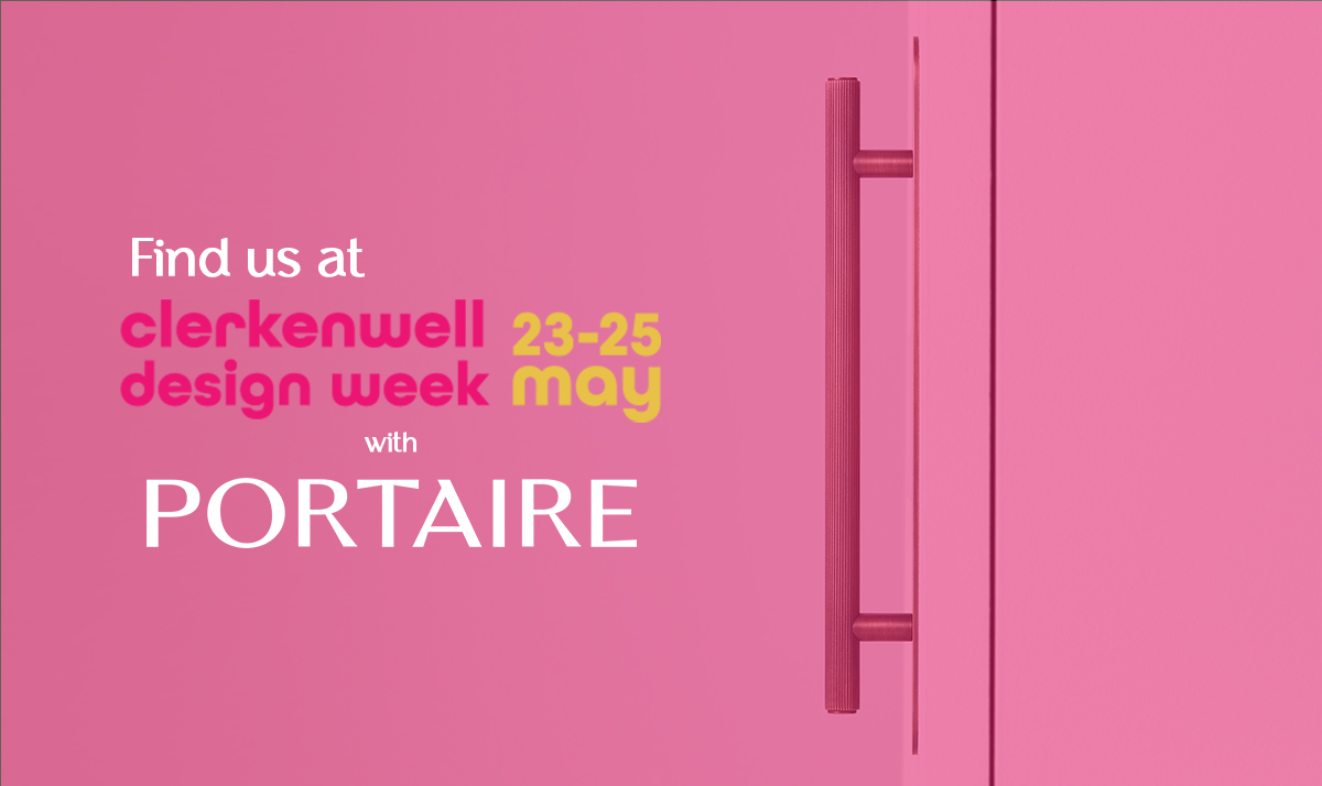 Visit us at Clerkenwell 2023 With Portaire