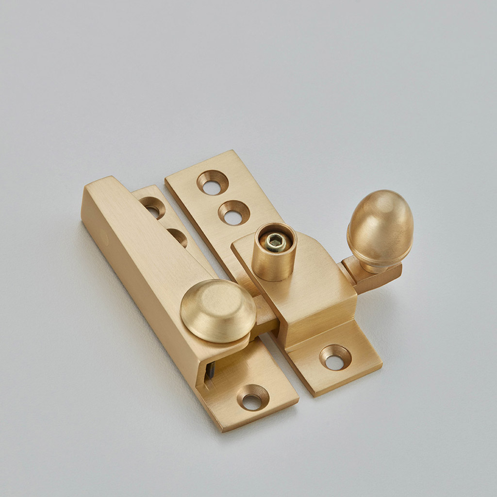 Lockable Acorn Knob Sash Fastener