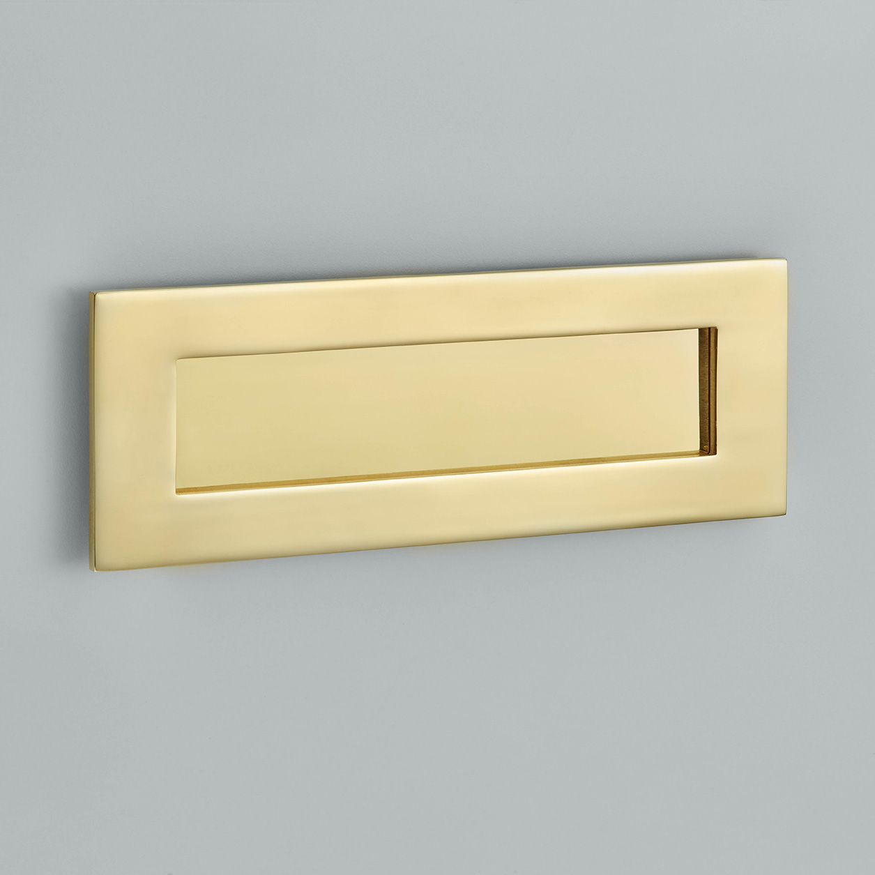 ELEMENTS HARDWARE 3012 LETTERPLATE POLISHED BRASS