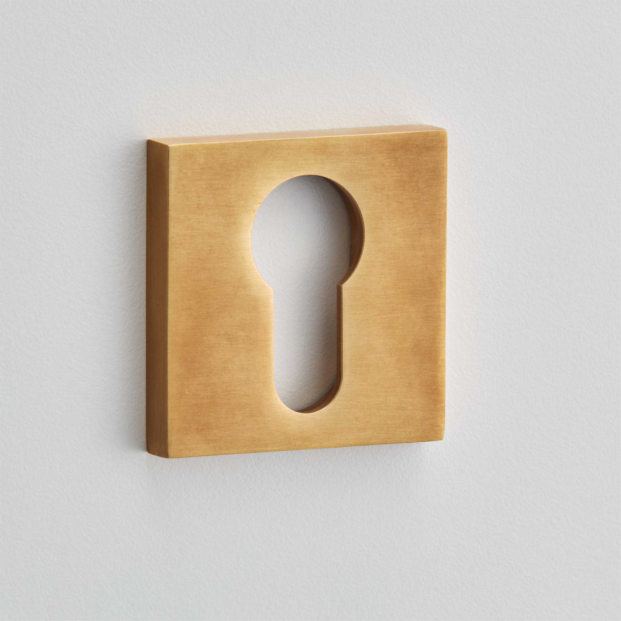 Square Plain Escutcheon